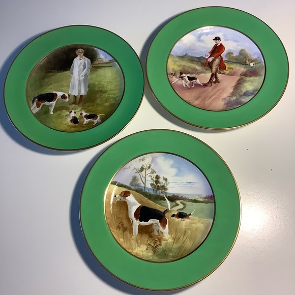 Tiffany & Co. Other - Rare Tiffany & Co. Lionel Edwards Porcelain Plates
